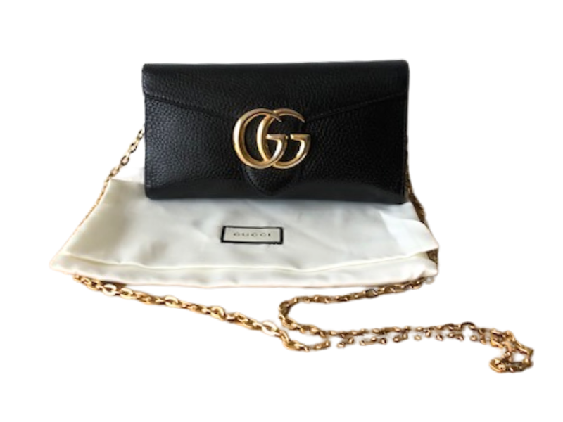 Gucci GG Marmont purse w/chain