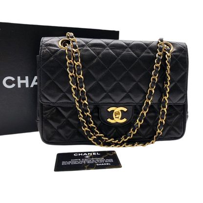 vintage chanel double flap